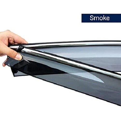 Car Wind Deflectors Rain Guard Door Visors for Volkswagen Polo Model 2009 4pcs - Image 3 of 4