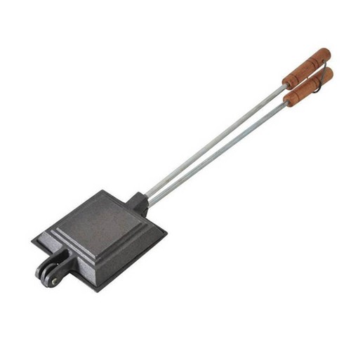Camping Jaffle Iron Single Cast Iron Tostie maker Perfect for