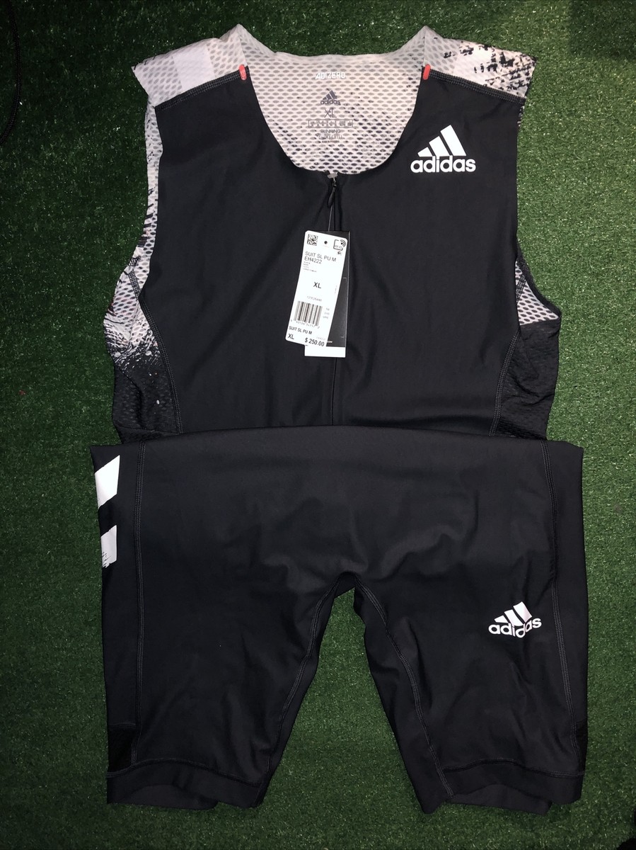 ADIDAS SUIT 2020 RUNNING SPEED SUIT Track BLACK EH4222 MEN'S