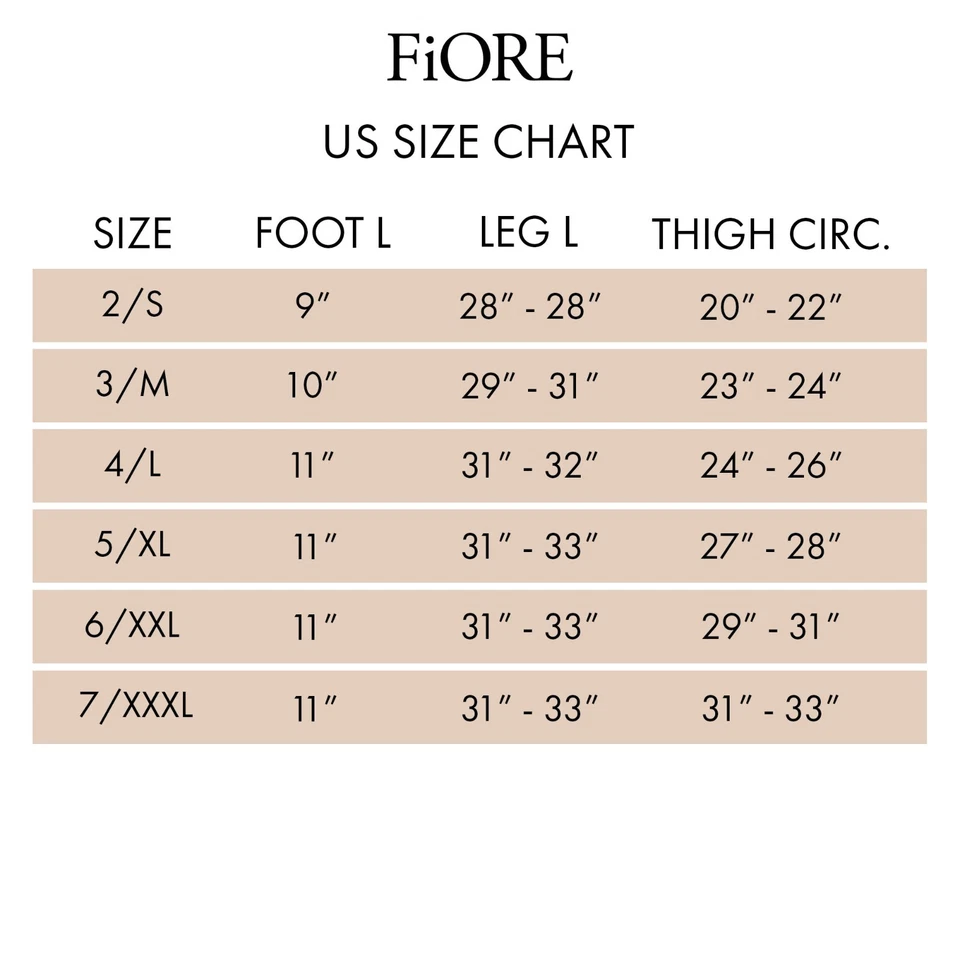 Medias de liga transparentes Fiore Justine 20 denier de nylon Foto 3 de 3