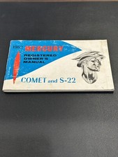 1962 Mercury Registered Owners Manual Comet And S-22 Rarevintage Automobilia