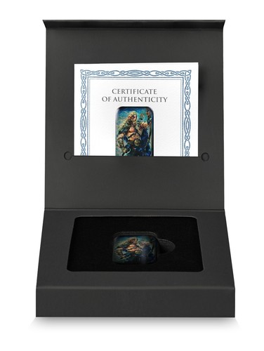 Germania Mint Germanic Gods - Ull Edition Silver Cast Bar 2 oz Silber 2025 - Bild 4 von 6