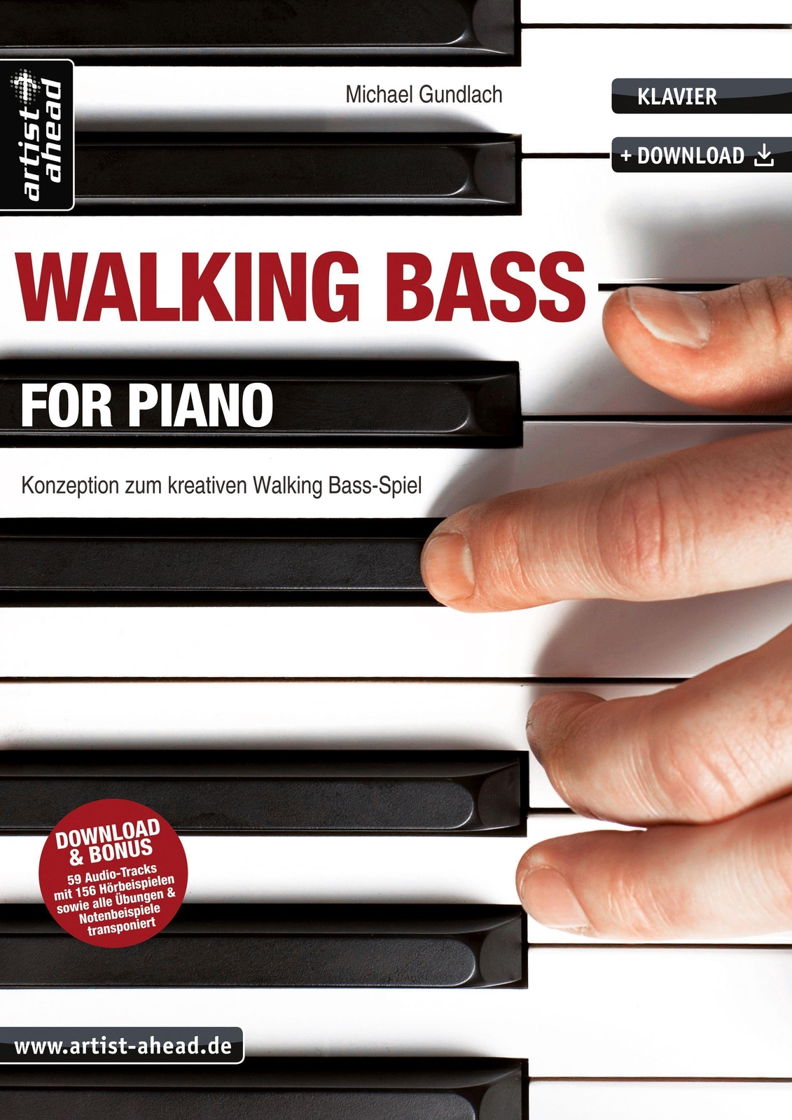 Thumbnail - Walking Bass For Piano, Michael Gundlach