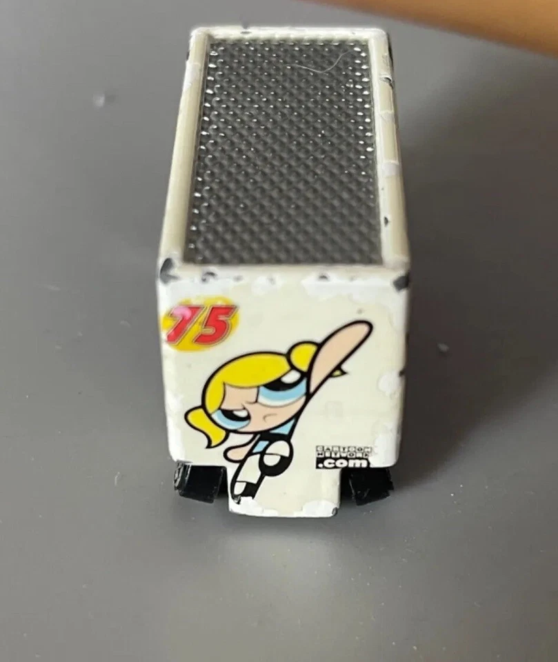 Remolque Hot Wheels Powerpuff Girls Cartoon Network Wacky Racing 1997 ¡RARO! Foto 2 de 4