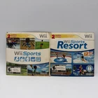 Wii Sports and Wii Resort - 2 in 1 Combo - Tested - Works - Disc & Sleeve