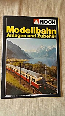 NOCH Modellbahn Anlagen und Zubehör Hauptkatalog 1981/82 mit Preisliste 1981 NOC