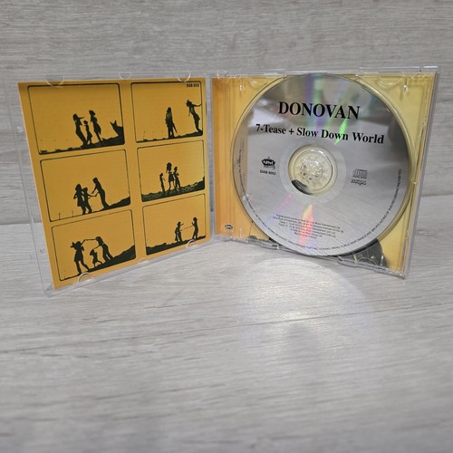 Donovan - 7-Tease/Slow Down World 2004 2 Albums On 1 CD Edsel Records Very Good - Picture 4 of 4