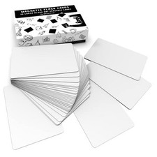 Dry Erase Magnetic Labels 5.6 x 3.7 in, Dry Erase Magnets, 5.6 x 3.7 inch White