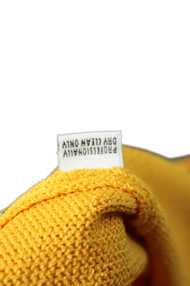 St. John Collection By Marie Gray Womens Knee Length Skirt Yellow Size 12 - Image 4 of 4