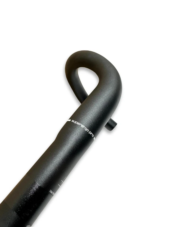 Manillar de carretera 3T Superergo Pro Di2 - Barra de caída ergonómica de aleación 31,8 × 38 cm Foto 2 de 4