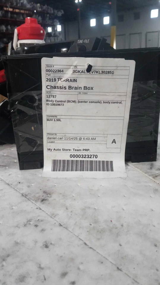 Used Body Control Module fits: 2019 Gmc Terrain Body Control BCM main module cen - Image 3 of 4