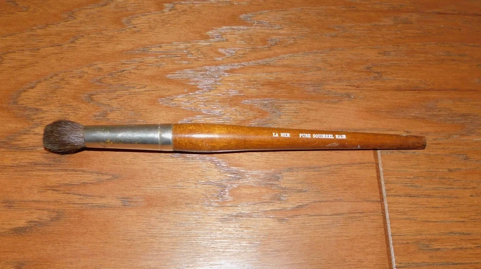 RARE! Grumbacher #24 La Mer Pure Squirrel Hair 6017 Artist Brush VINTAGE! EXC! - Image 3 of 4