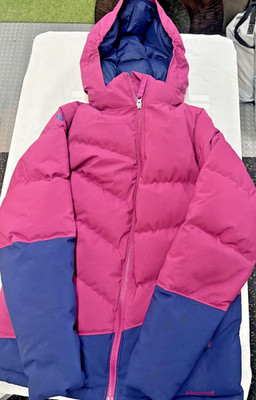 Marmot Girls Slingshot Jacket - Size XL  14/16 -  Berry/Arctic Navy