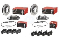 FÜR PORSCHE BOXSTER CAYMAN (987) 2.7 BREMBO BREMSSCHEIBEN BELÄGE VORNE 298mm 299mm