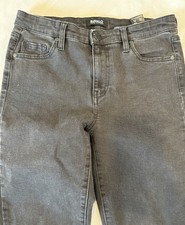 Buffalo David Bitton Mollie High Rise Stretch Skinny Jeans Women's 4/27 Black