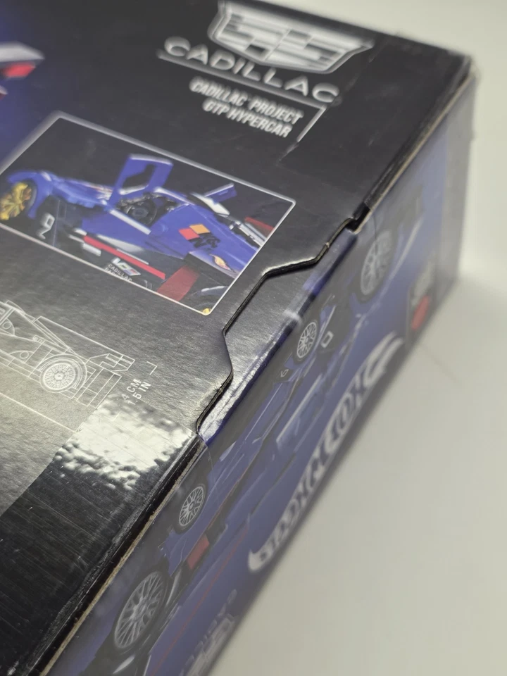 Mattel Brick Shop Hot Wheels Cadillac Project GTP brinquedo de construção hipercarro 1:32 + 1:64 - Imagem 2 de 4