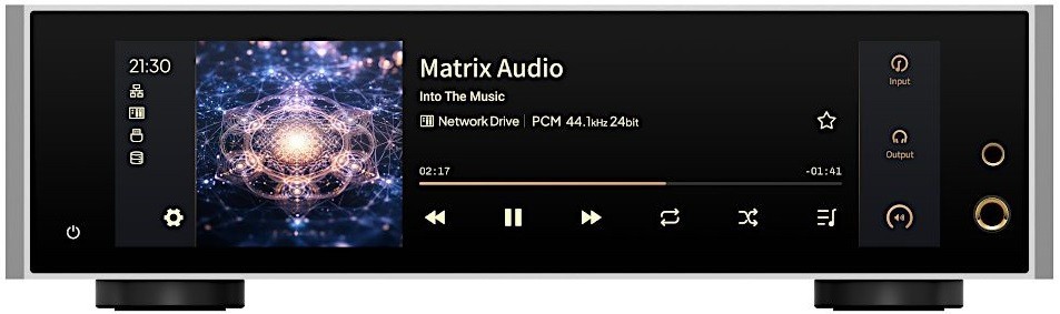 Matrix Audio TS-1 Network-player/Streamer/DAC/Headphone Amp 
