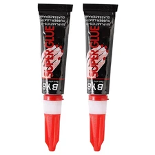 Nail Glue, Super Glue for Acrylic Nails, Professional Black 