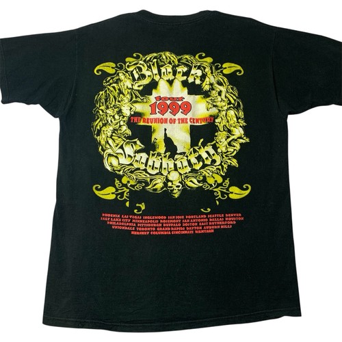 Vintage Black Sabbath Reunion Tour 1999 T Shirt Size XL Metal Band Ozzy Osbourne - Picture 2 of 12