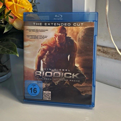 Riddick Blu-ray Vin Diesel Sci-Fi & Fantasy Extended Cut FSK 16