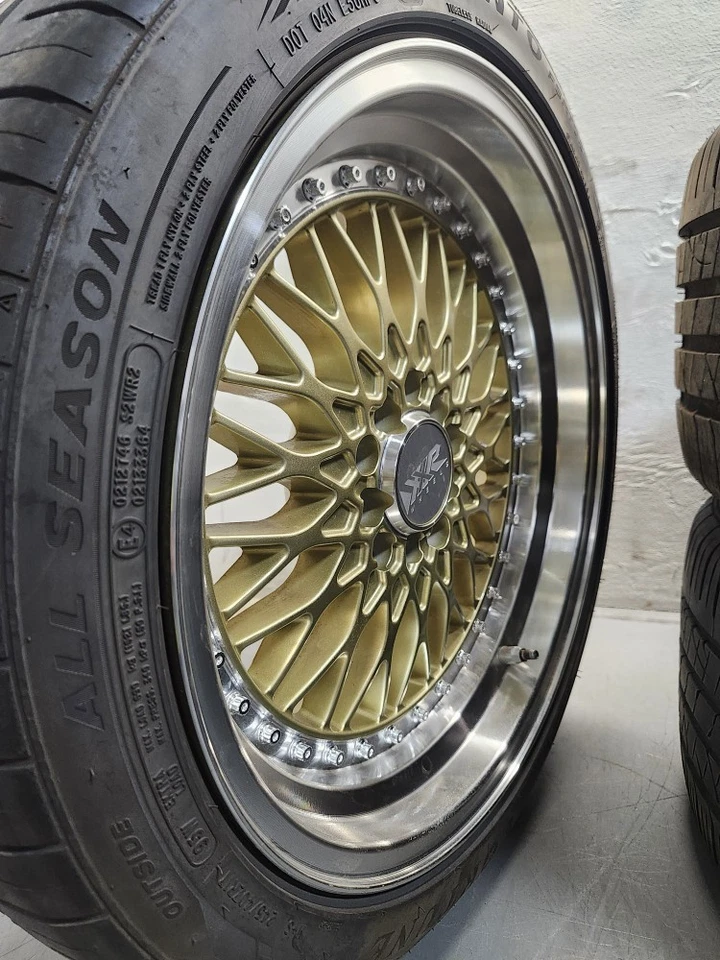 3 XXR 17x9 5x114.3 Rims 17" Wheels W/Tires For 2015 Scion FRS Only 3 - Image 4 of 4