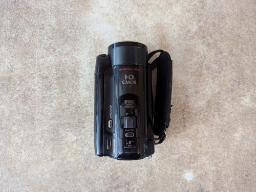 CANON VIXIA HF M30 FULL HD 1080P AVCHD 8GB FLASH CAMCORDER 15X UNTESTED - Picture 4 of 8