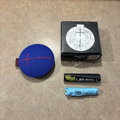 Logitech Ultimate Ears UE Roll Waterproof Bluetooth Speaker Blue Portable