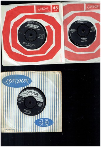 DUANE EDDY 4 SINGLES REBEL WALK/PETER GUNN/BECAUSE THEY'RE YOUNG