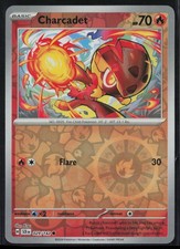 Charcadet Reverse Holo 29/142 Common Stellar Crown Pokemon Card Near Mint