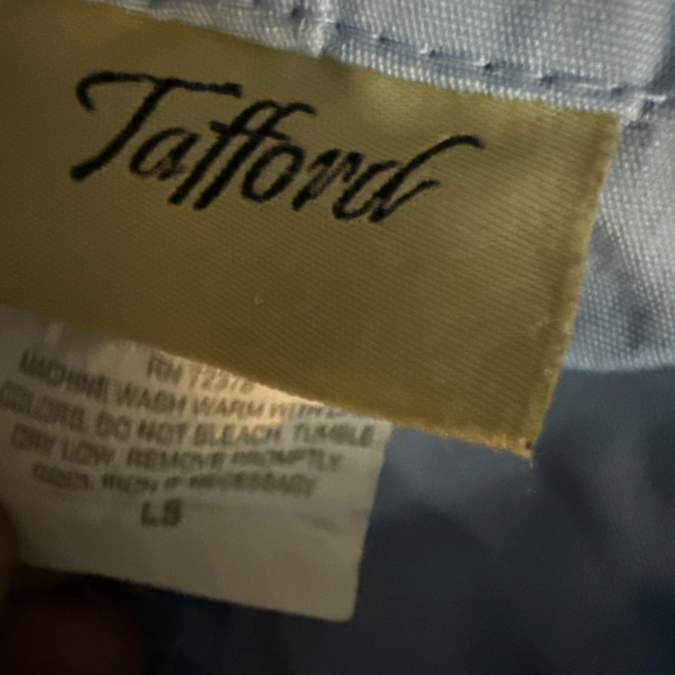 Pantalones Médicos Tafford Parte Inferior Azul Cordón Talla LS Grande Corto Foto 4 de 4