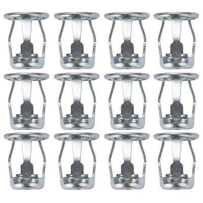 Steel Expansion Nuts Pack of 20 Suitable for DIY and Construction Projects