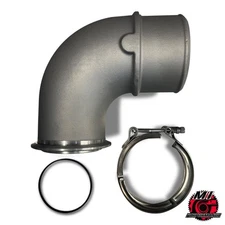 ISX BorgWarner S400 Style V-Band 90 Degree Turbo Elbow Kit 3682674