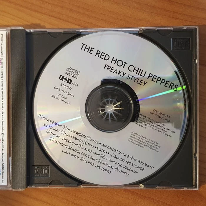 RED HOT CHILI PEPPERS Freaky Styley NL EX/EX(CD) - Bild 3 von 4