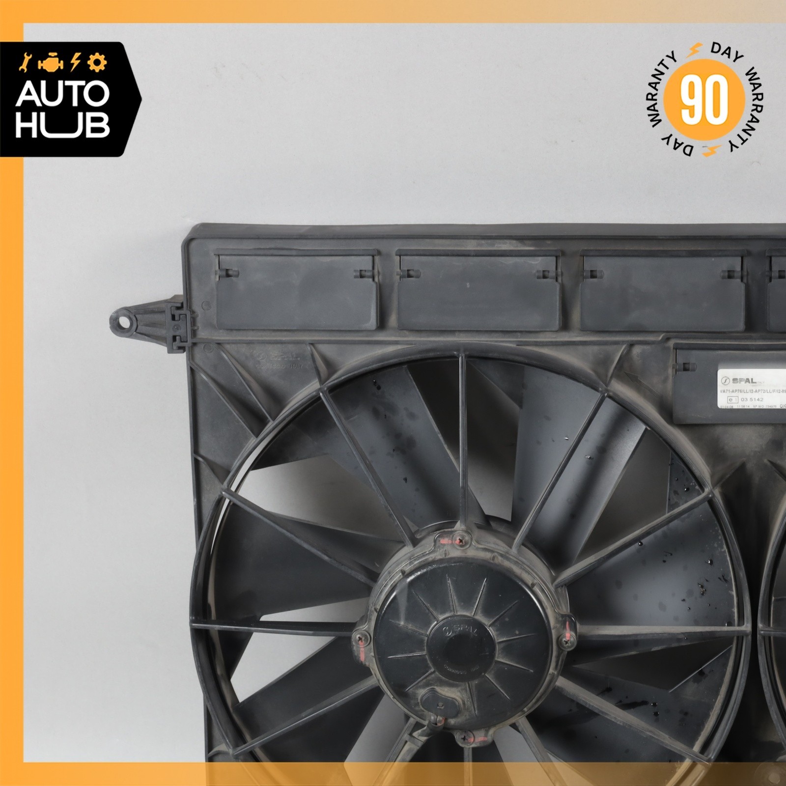 08-16 Maserati GranTurismo Quattroporte 4.2L Radiator Cooling Fan Motor OEM 66k