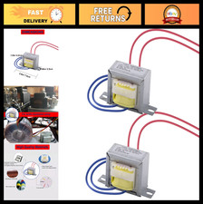 2 Pack AC 110V to 12V 10VA Power Transformer for Synchronous Motors, Lighting, A