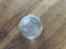 Queen Victoria 1891 Silver Crown Coin - Jubilee Head