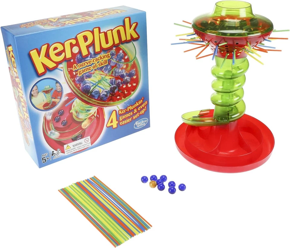 Hasbro Gaming Kerplunk Game for 5+ Year Old Kids   Nerve-Racking Skill Test   Fa - Image 4 of 4