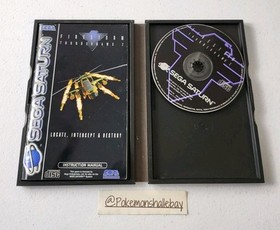 Firestorm: Thunderhawk 2 - SEGA Saturn (SS) Game *W/ Manual - DISC HAS SCRATCH*