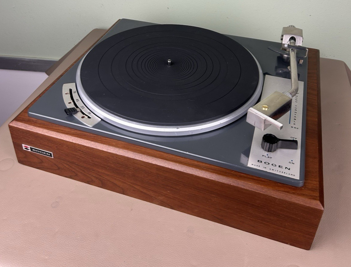 BOGEN (LENCO) B62 TURNTABLE COOL