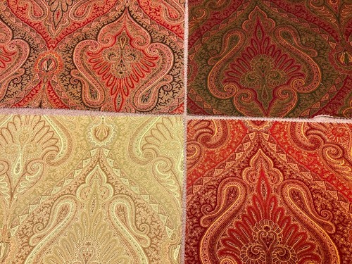 4 - 24" x 24" Designer Fabric Crafting Pieces - #13 - Picture 6 of 6