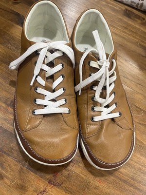 Groundies Urban Barefootwear Minimalist Supersoft Leather Sneakers Mens 43 EUC