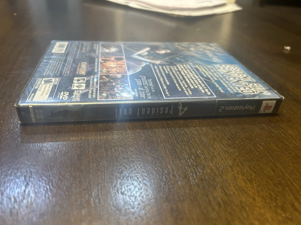 Resident Evil 4 (FIRST PRINT) PS2 Black Label New/ Sealed PlayStation 2 Y-Fold - Image 4 of 4