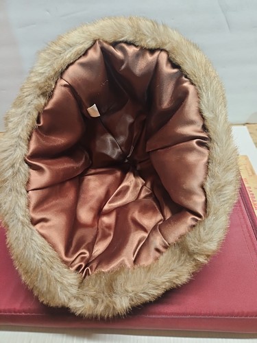 Cappello visone biondo taglia med vintage anni 60 usato (JA) - Foto 5 di 9