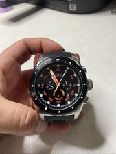 Invicta Speedway model 20305 50mm stainless steel men's chronograph New Battery