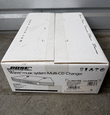 Vintage Nos Bose Wave Music System Multi-cd Changer Accessory Platinum White 1 Vintage Nos Bose Wave Music System Multi-cd Changer Accessory Platinum White 1
