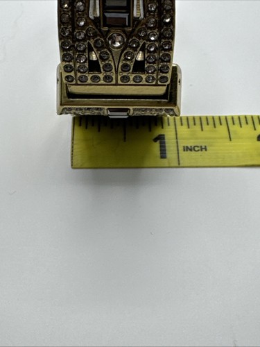 Heidi Daus Bangle Watch Black & Multicolor Crystals - 第 8/12 張圖片
