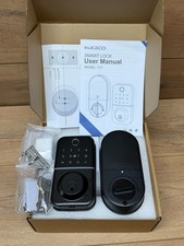 Kucacci Smart Door Lock T17 Keyless Entry Fingerprint Door Lock Black - New