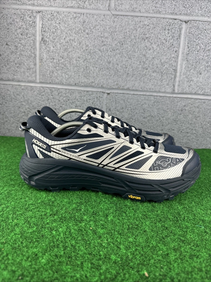 Hoka One One HOKA Mafate Speed 2 Varsity Navy Silver for sale | eBay