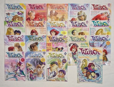 W.I.T.C.H. Comic Book/Magazine Lot ~ 19 Issues ~ Disney ~ Philippines ~ 2000s