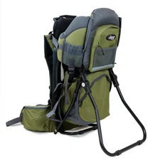 ClevrPlus Canyonero Baby Backpack Kid Toddler Camping Hiking Child Carrier Green
